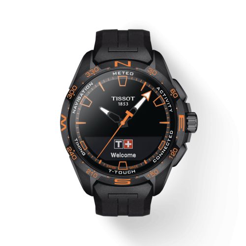 Tissot T-Touch Connect Solar Black Titanium - Ceramic / Black / Rubber